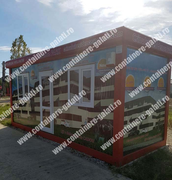 container metalic second hand pret Vrancea